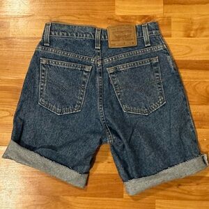 Vintage Denim Levi Shorts.